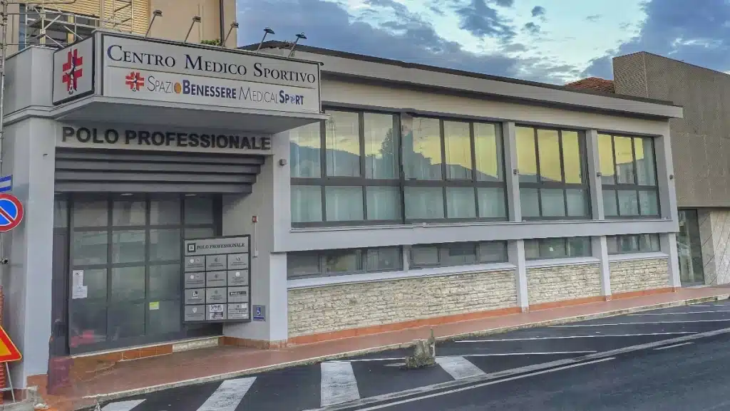 Ingresso Spazio Benessere Medical Sport a Cascina